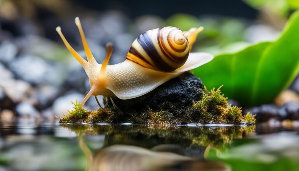 Assassin Snail in Natural Habitat