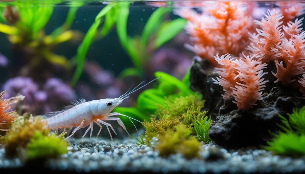 Maintaining optimal water conditions for Vampire Shrimp