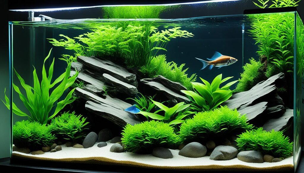 black emperor tetra tank setup