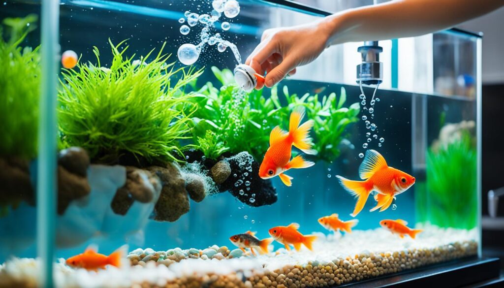 goldfish tank maintenance