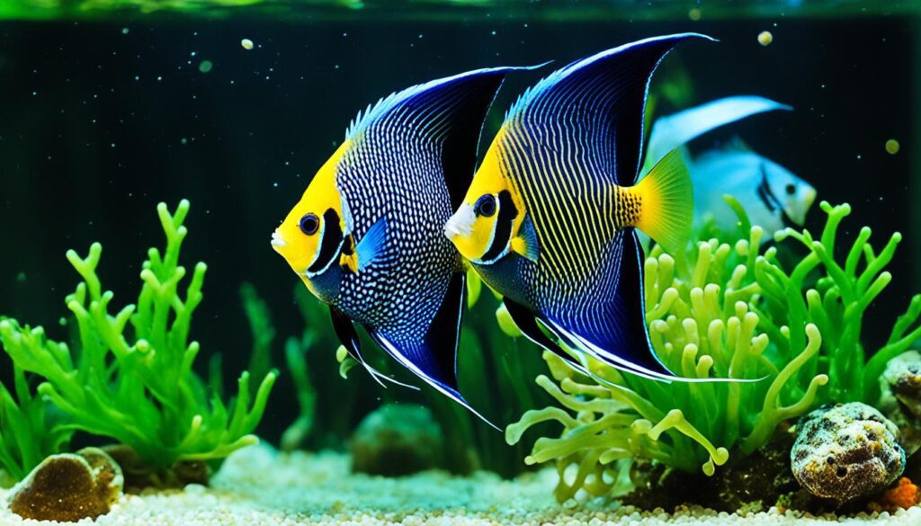 Angelfish Spawning Process