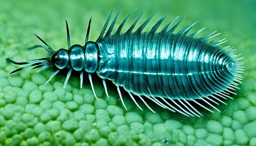 Argulus Fish Lice Close-Up