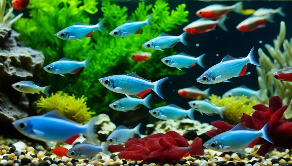 Bloodfin Tetra diet and care