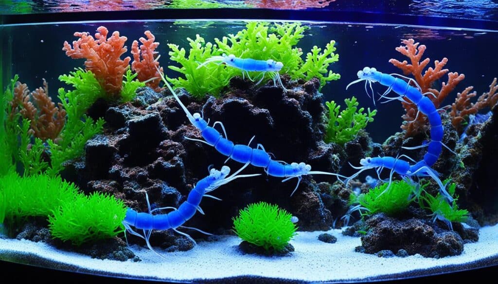 Blue Jelly Shrimp Breeding Setup