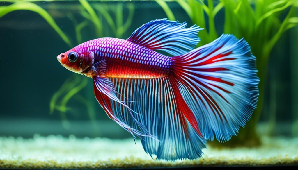 Cellophane Betta Fish