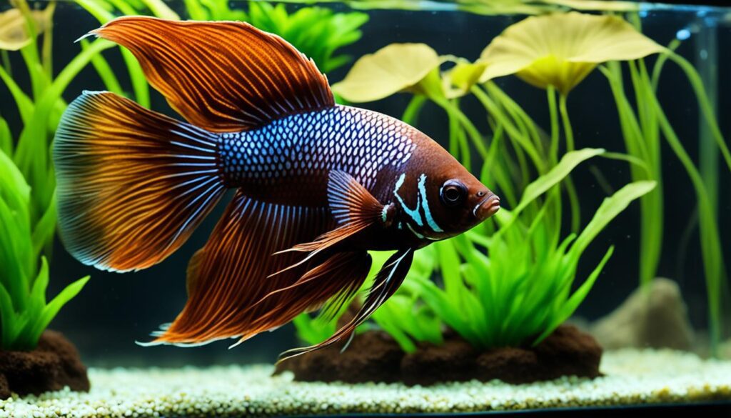 Chocolate Betta Fish