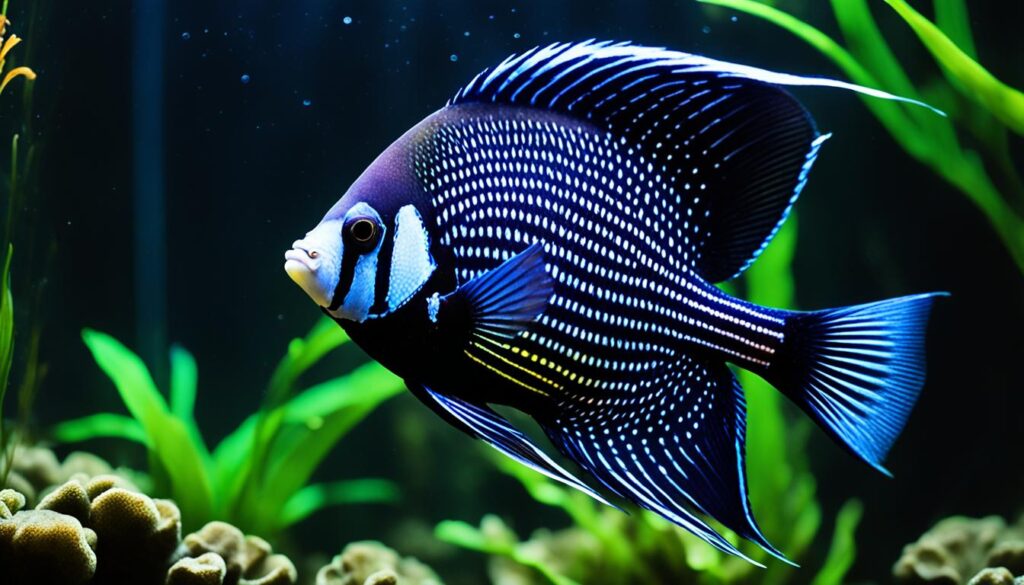 Midnight Angelfish Centropyge Nox