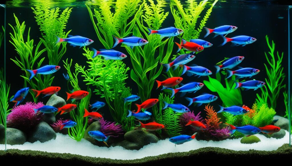 Neon Tetra Schooling