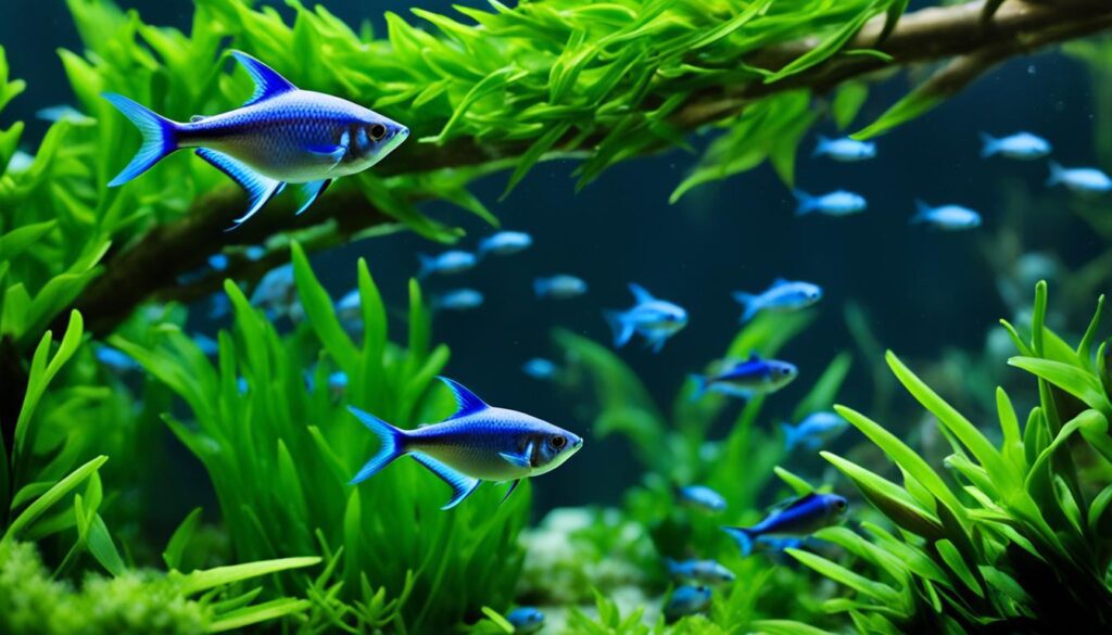 Pristella Tetra in Aquarium