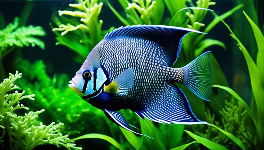 Silver Angelfish