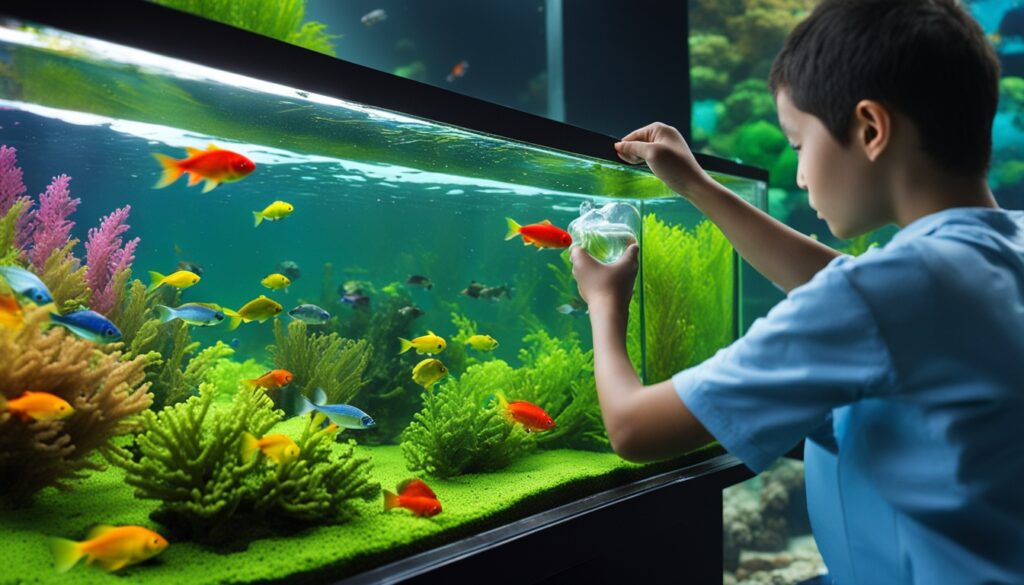 algae control in aquariums