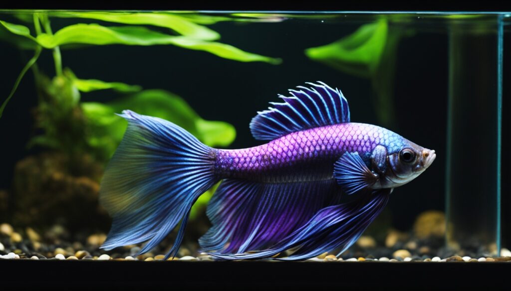 betta fish sleeping habits