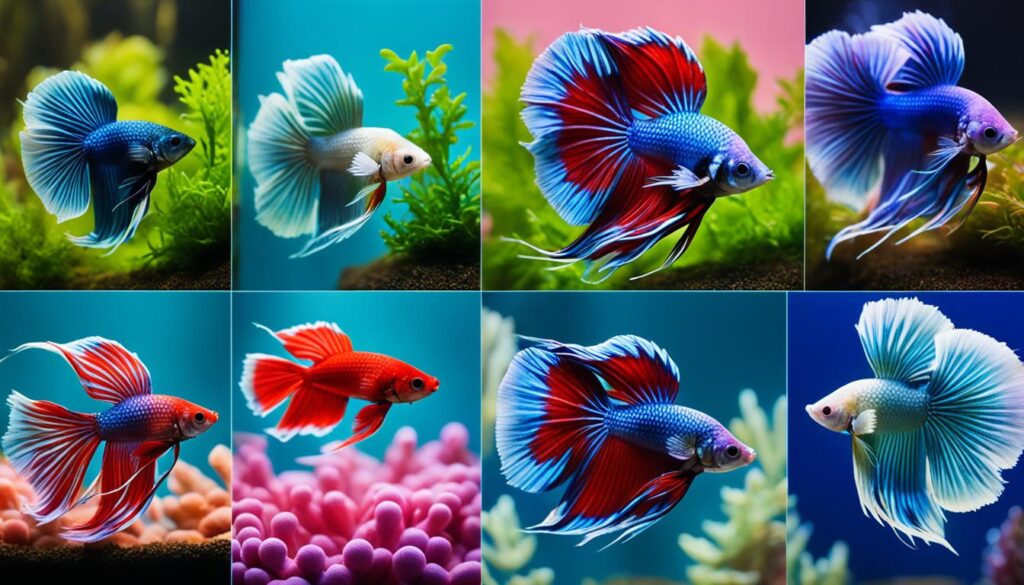 betta fish sleeping positions