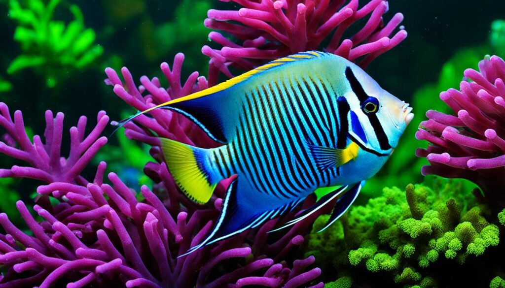 blushing angelfish