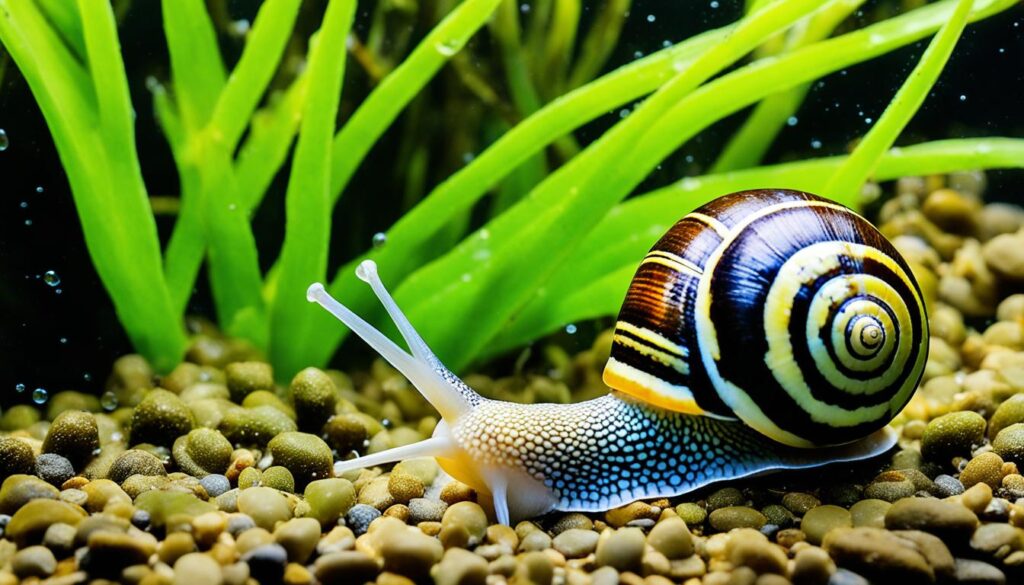 olive nerite snail