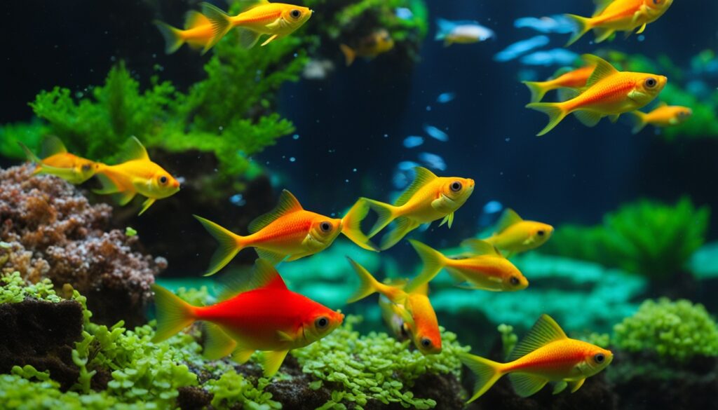 pristella tetra feeding