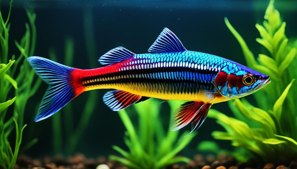 Assam Danio vibrant coloration