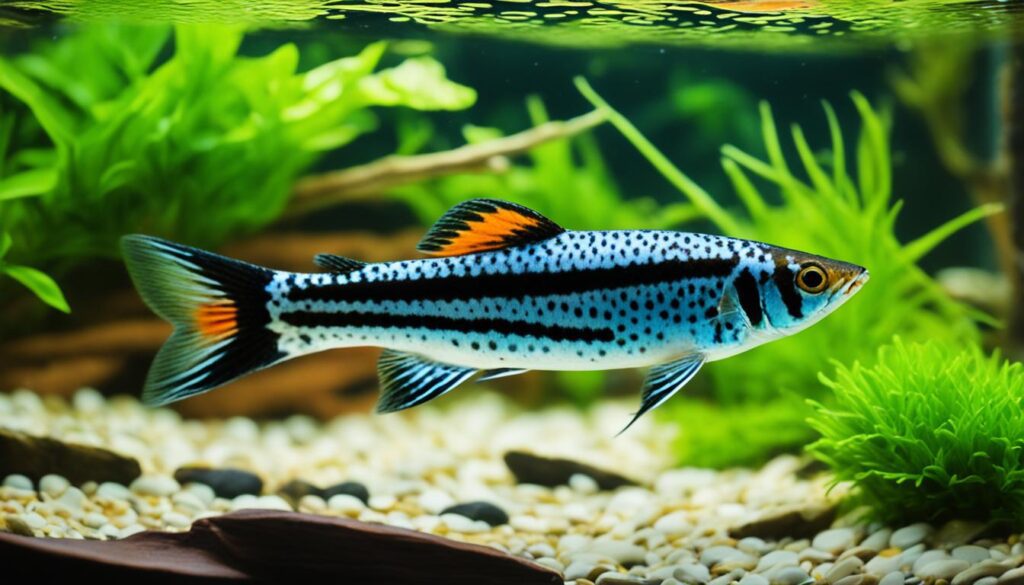 Bengal Danio vibrant coloration