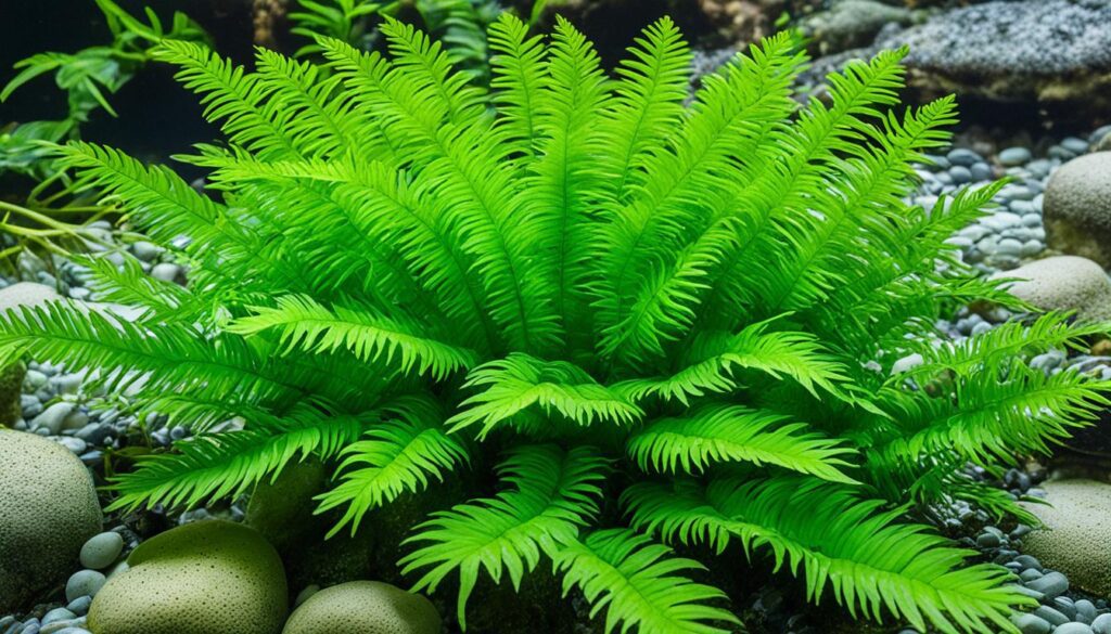 Green Cabomba in Freshwater Aquarium