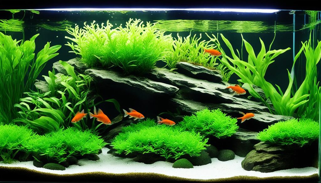 Optimal Aquarium Environment for Water Spangles Health