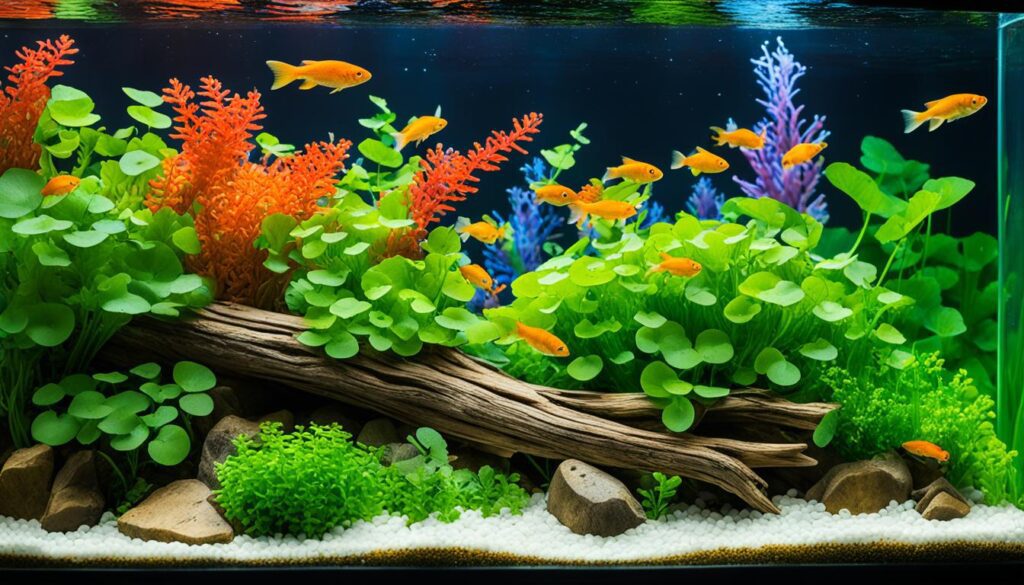 Pennywort aquarium design