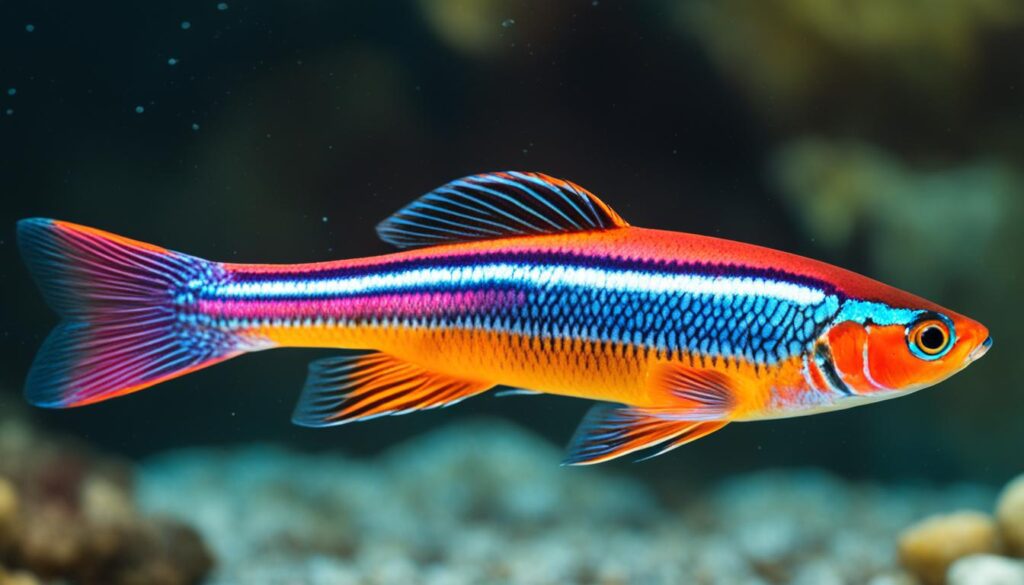 Rosy Danio Coloration