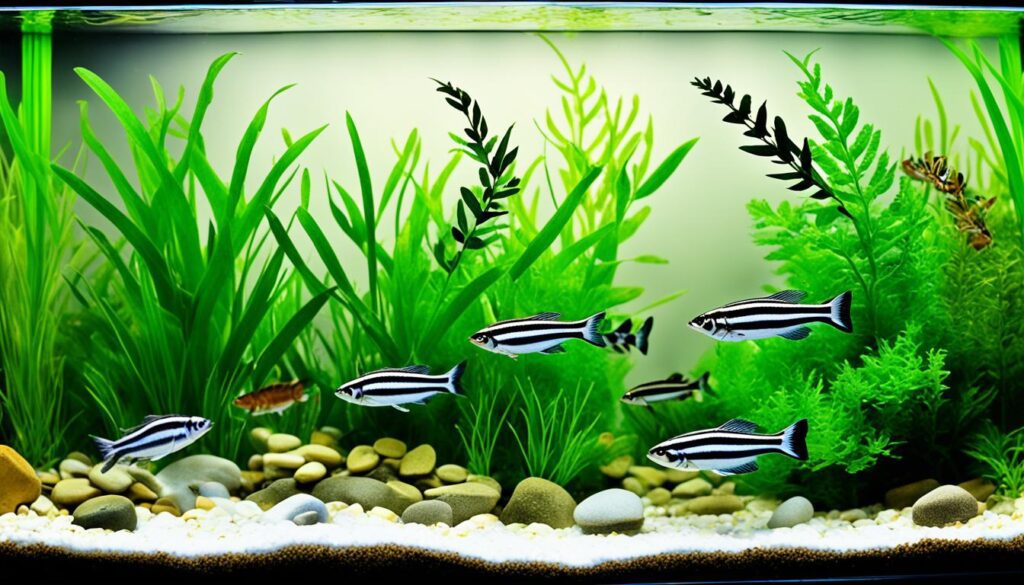 Zebra Danio growth stages graphic