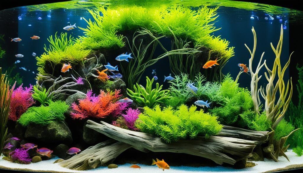 natural aquarium habitat