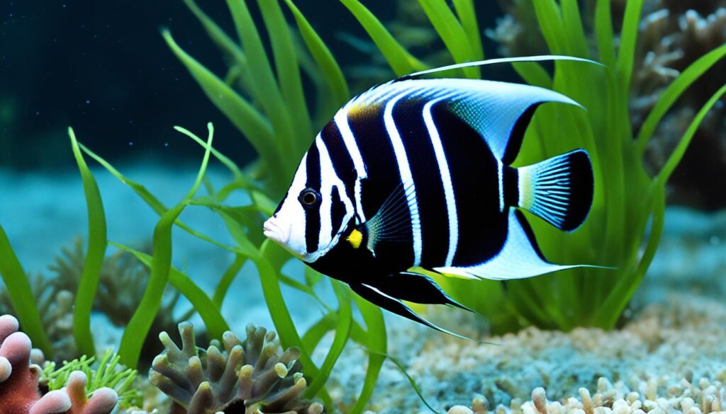 Altum Angelfish in Aquatic Habitat