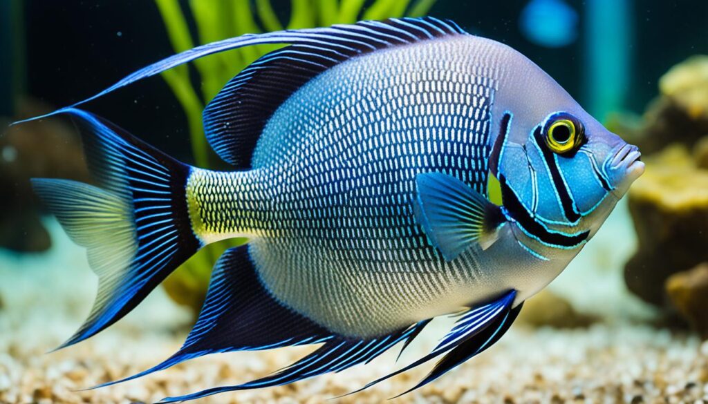 Beautiful Silver Angelfish Varieties