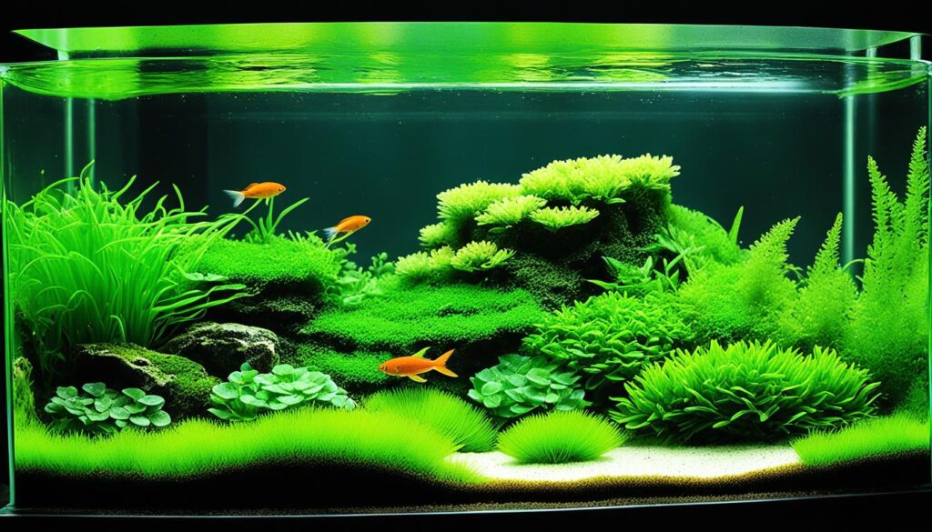 Fuzz Algae Nutrient Balance in Aquatic Care