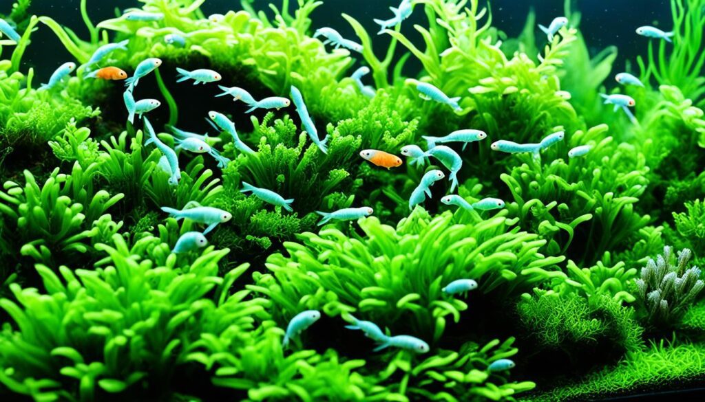 Infected Aquarium Plants